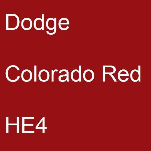 Dodge, Colorado Red, HE4.